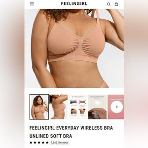 Feelingirl Viral Everyday Wireless Bra - Nude